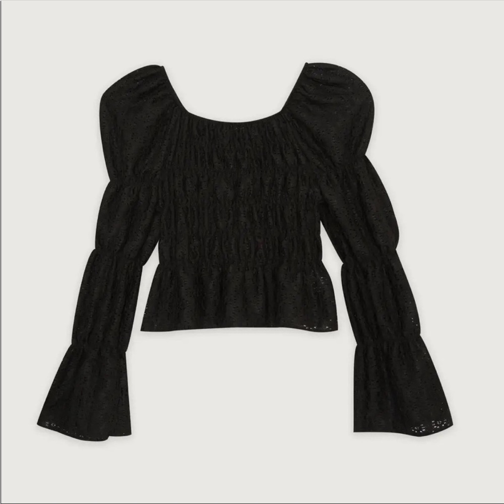 Oak + Fort ruched top